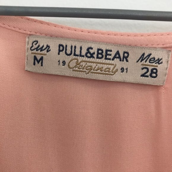 3/$25 Pull&Bear Button Front 3/4 Sleeve Blouse S - Picture 6 of 8